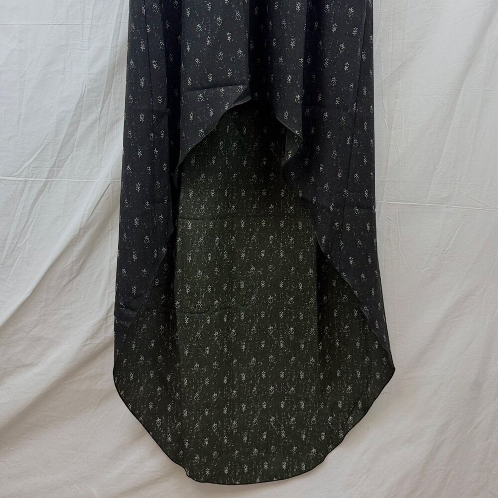 Urban Outfitters Ecote High Low Dress Women M Black White - Picture 3 of 9